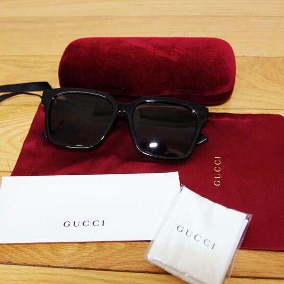 BNWT AW24 GUCCI BLACK SQUARE SUNGLASSES GG0965SA - Picture 7 of 9